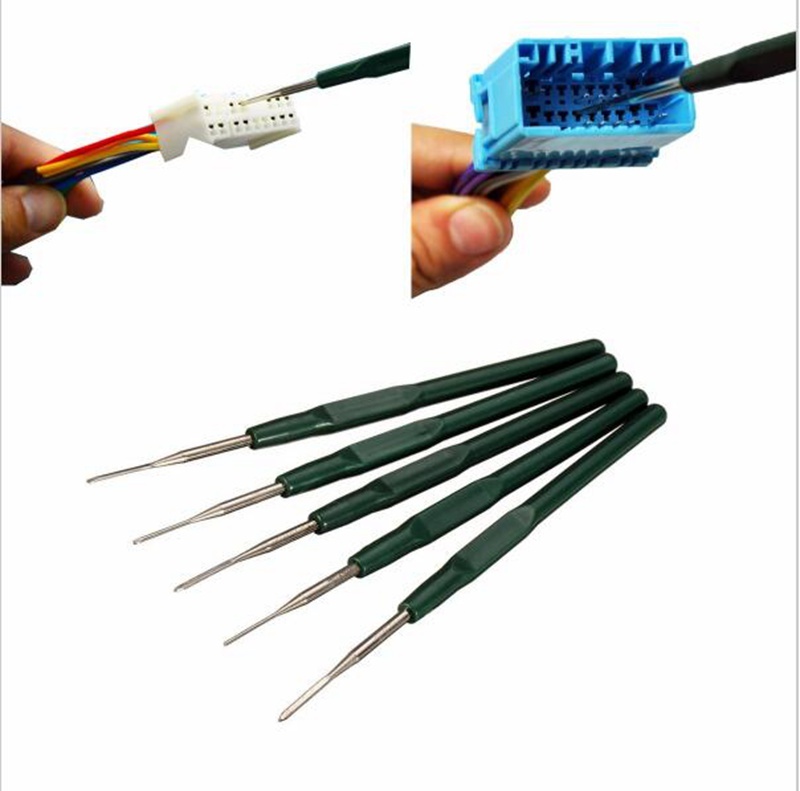 Automotive Wiring Harness Terminal Removal Tools Car Sound Maintenance Navigation Tail Wire Harness CD Tools