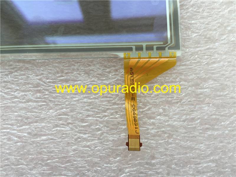 Only Touch screen Digitizer for TRULY Display IPS2P2301-E FIAT VP2 COLOR for 2015-2016 Fiat 500 500X Continental 312 VP2 334 ECE DAB Radio Media Nav P