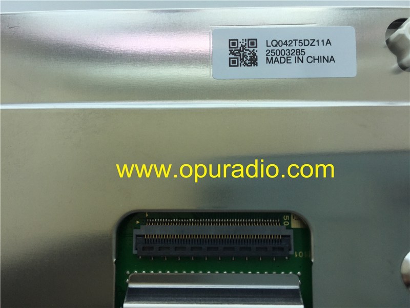 SHARP LCD Display LQ042T5DZ13K for Range Rover Evoque 2015 Rear seat DVD player