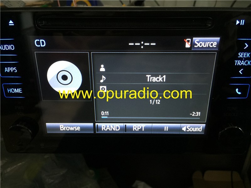 PIONEER 86140-08040 CD Receiver for 2014-2016 Toyota Sienna Satellite radio