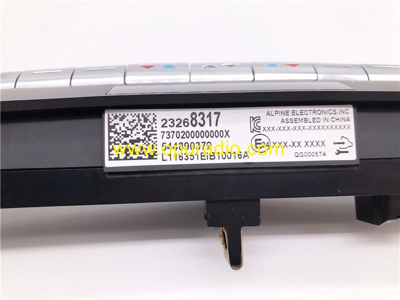 23268317 ALPINE for 2018 2019 Cadillac XT4 XT5 CT6 Car Air Conditioning AC Knob Button Control Switch