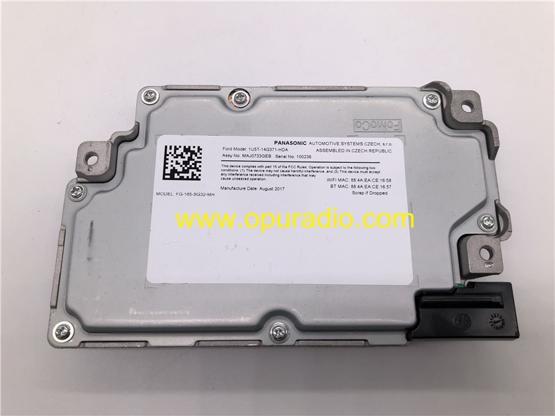 SYNC 3 APIM Module 1U5T-14G371-HDA FoMoCo for 17-19 Ford Focus KUGA S-MAX MONDEO car Navigation Maps F7 Europe Lincoln Mustang