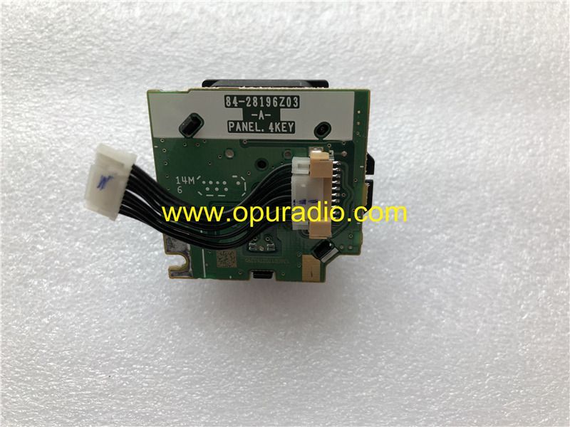 84-28196Z03 PANEL 4KEY Knob RY2540 Radio Alpine A4479009005 for 16-18 Mercedes Benz VITO W447 V-class Audio 15 SD