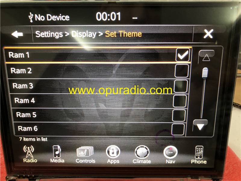 Mainboard PC board Data with MAP for Harman VP4 NA Uconnect 8.4 Dodge RAM 1500 2500 3500 navigation radio Media APPS USA Version Unlock