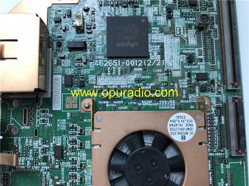 Nav Board Electronics PCB 462651-0012 Display Monitor DENSO ECE Europe for Lexus 2007-2009 IS250 IS350 IS220D IS-F ES350 ES300 GS350 GS450H