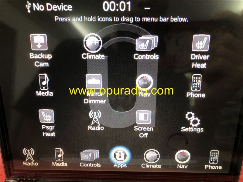 Mainboard PC board Data with MAP for Harman VP4 NA Uconnect 8.4 Dodge RAM 1500 2500 3500 navigation radio Media APPS USA Version Unlock