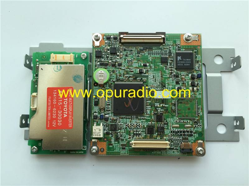462461-2440 PC circuit Board Toyota 86115-30030 Fujitsu Ten for LTA070B057F display for 2006 2007 Lexus GS300 GS350 GS430 86111-30390 car Navigation