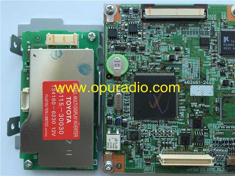 462461-2440 PC circuit Board Toyota 86115-30030 Fujitsu Ten for LTA070B057F display for 2006 2007 Lexus GS300 GS350 GS430 86111-30390 car Navigation