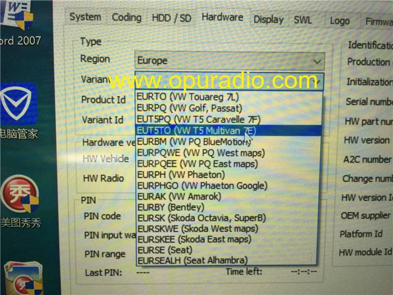 Mainboard Mother Board Navi for RNS510 LCD HDD Continental Navigation DVD Player Car radio VW Golf Passat Tiguan Jetta Beetle Caddy Skoda Bentley