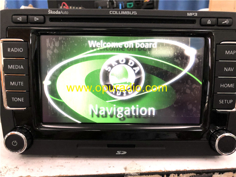 NEW SKODA COLUMBUS RNS510 RADIO OCTAVIA Superb Fabia Yeti Car Navigation DVD player EU