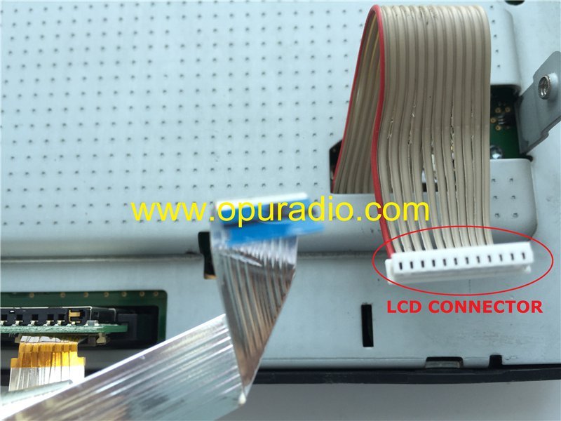 RNS510 Display Touch Screen Faceplate LCD connector for SkodaAuto COLUMBUS MP3 Skoda Radio Navigation NAV MAP GPS Media SD Card HDD Continental