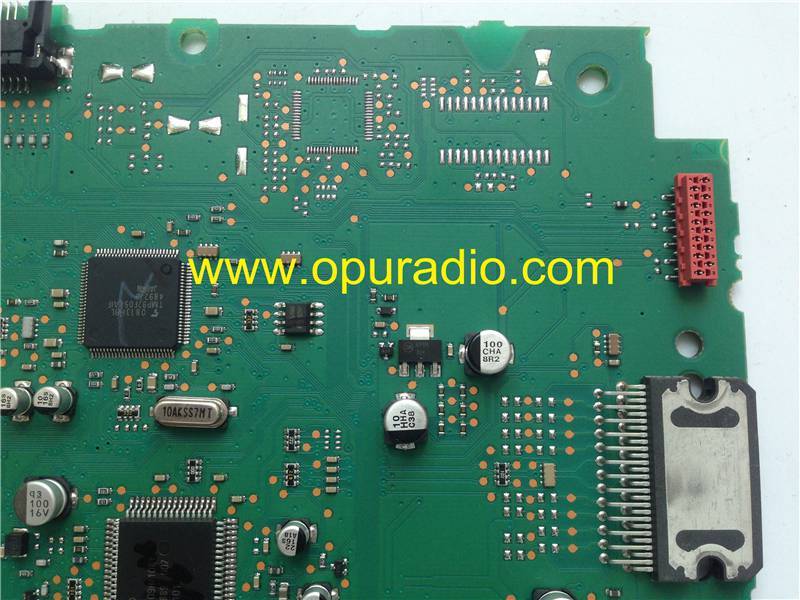 PCB Printed Circuit Board one white socket mainboard for Peugeot 207 308 Citroen SEIMENS VDO RD4 car CD radio