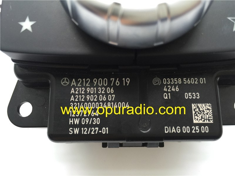 A2129007619 for Mercedes Benz W212 Multimedia Navigation Control Comand E-Class Idrive ECU A207 E220 CDI car audio