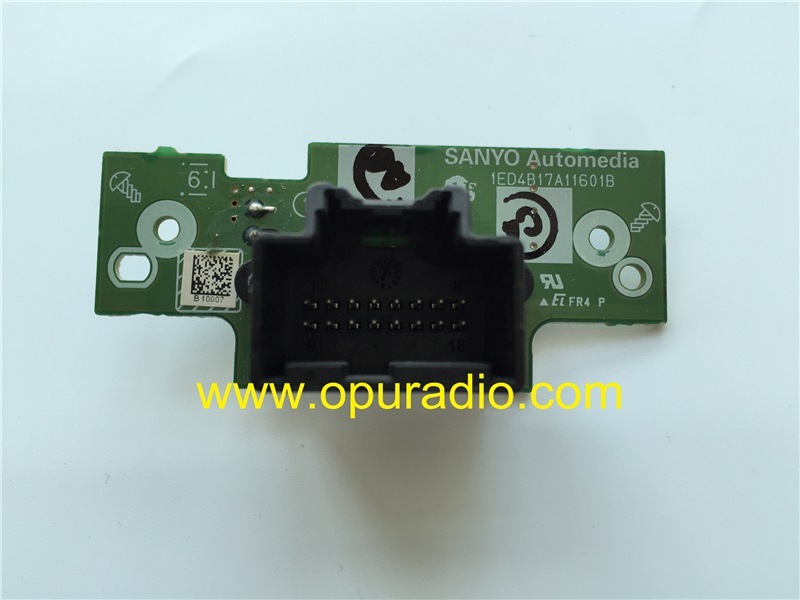 SANYO AUTOMEDIA 1ED4B17A11601B Socket for 15-17 Cadillac CUE touch Chevy Chevrolet car navigation radio audio