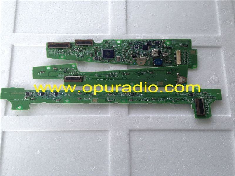 PCB out of front panel button for Lexus car Navi radio
