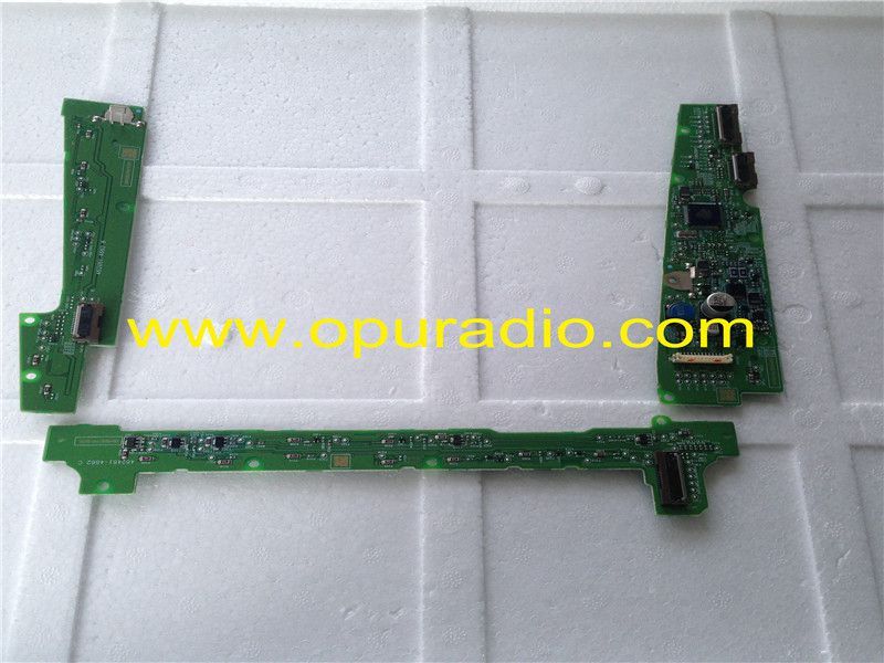 PCB out of front panel button for Lexus car Navi radio