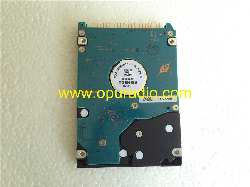 TOSHIBA DISK DRIVE MK3029GAC hard disk 30GB HDD2198 DC+5V 1.1A 8455MB for chrysler HDD alpine car navigaiton audio systems RT4 Citroen C5 Peugeot