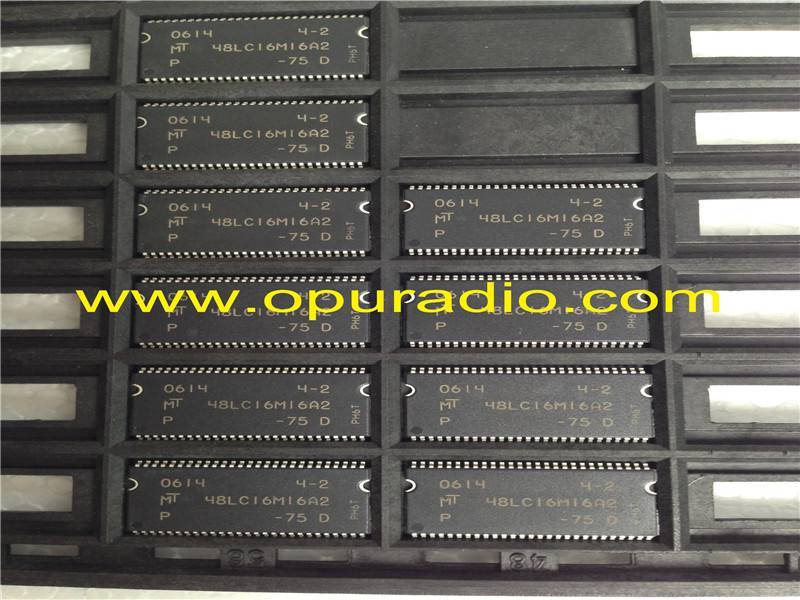 MT 48LC16M16A2-7 memory IC for car radio repair 5 pieces / lot