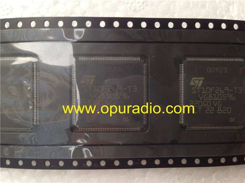 ST10F269-T3 IC integrated circuit Chips for Mercedes Becker GM Opel car radio display solution 5PCS a lot