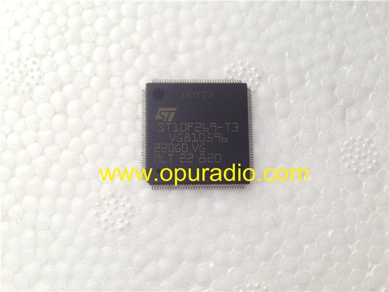 ST10F269-T3 IC integrated circuit Chips for Mercedes Becker GM Opel car radio display solution 5PCS a lot
