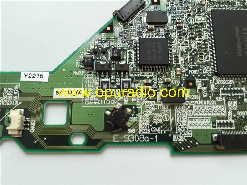 PC Board E-9308a-1 for panasonic Matsushita 6 CD/DVD changer mechanism for Toyota Crown Acura TL Clarion Navigation radio