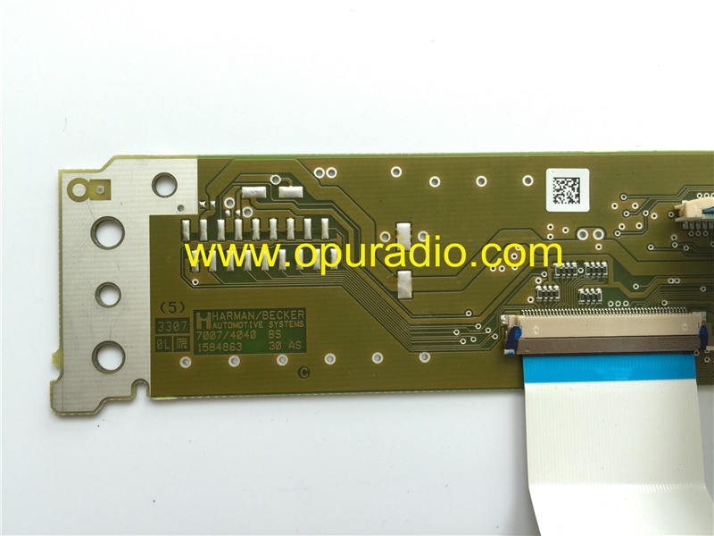 Harman Becker Automative PCB with flex cable ribbon for Becker BE7011 BE7012 BE7072 mercedes W221 GPS Navigation S500 S550 S600
