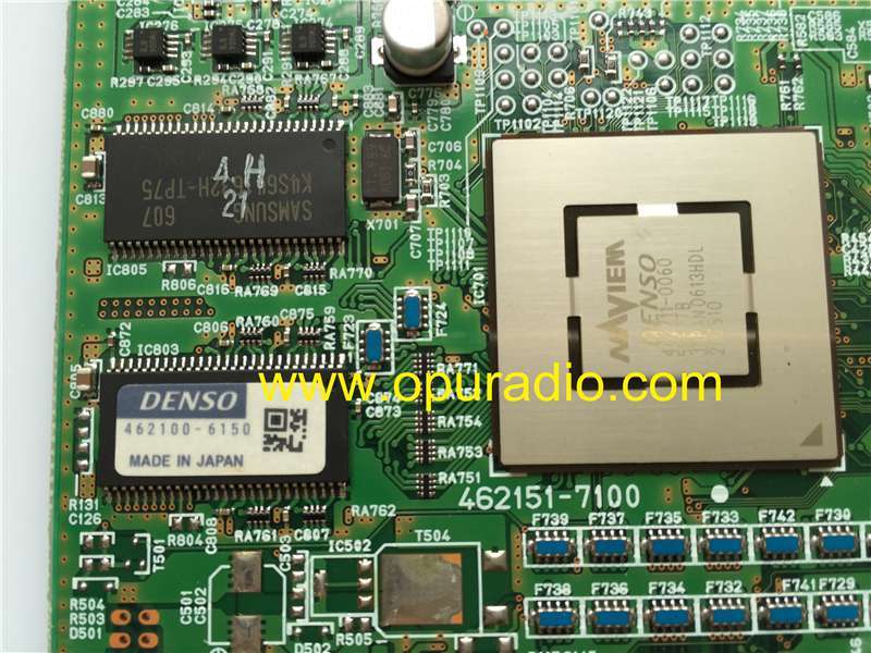 PC board NAV 462151-7100 mainboard for GM15791220 Chevrolet C6 Corvette chevy 2008-2010 DENSO 468100-5600 Navigation GPS