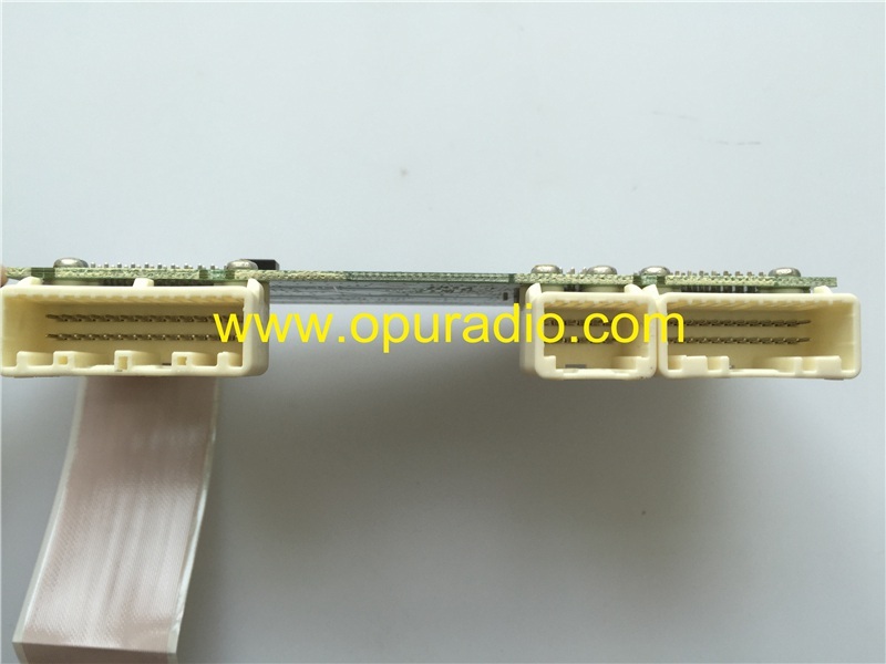 PC board connector for Toyota Prado car radio