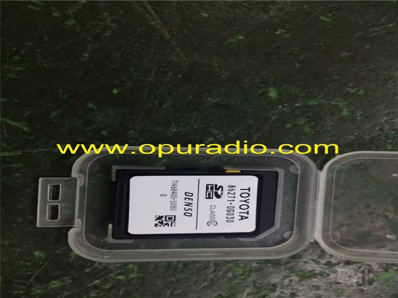 DENSO SD Card for Toyota Sienna navigation MAP Data programmer car radio only SD Card for loading system