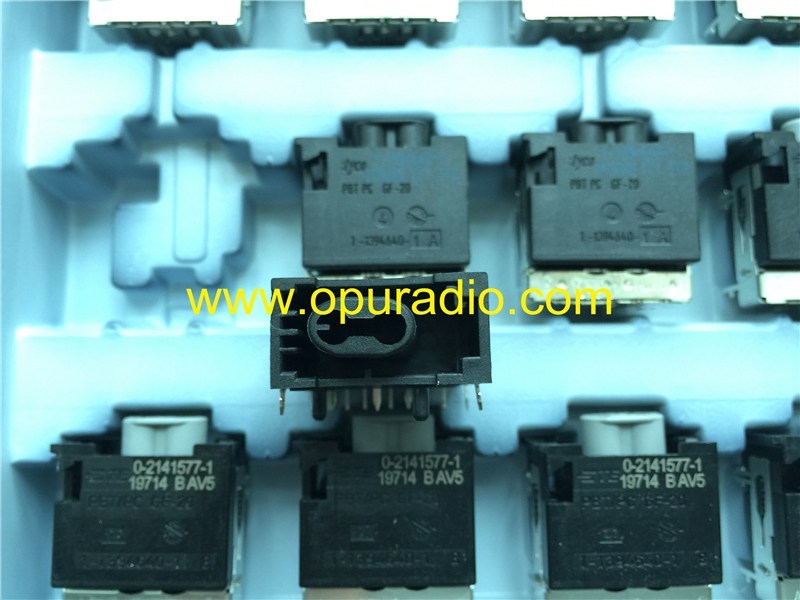 tyco GF-20 PBT PC 1-1394640-1 MOST optical fiber POF connector for Audi MMI 3G A6L A8L Q5 Q7 AMP Amplifier S6 S7 S8 BOSCH BMW 6 CD DVD Changer VW car