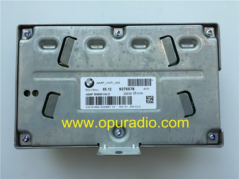 brand new Original OEM facotry LEAR AMP_HIFI_AS AMP BMW HLC 65.12 9275578 PG0099 Audio Amplifier for BMW X3 2013-2015 X1 Car radio Video