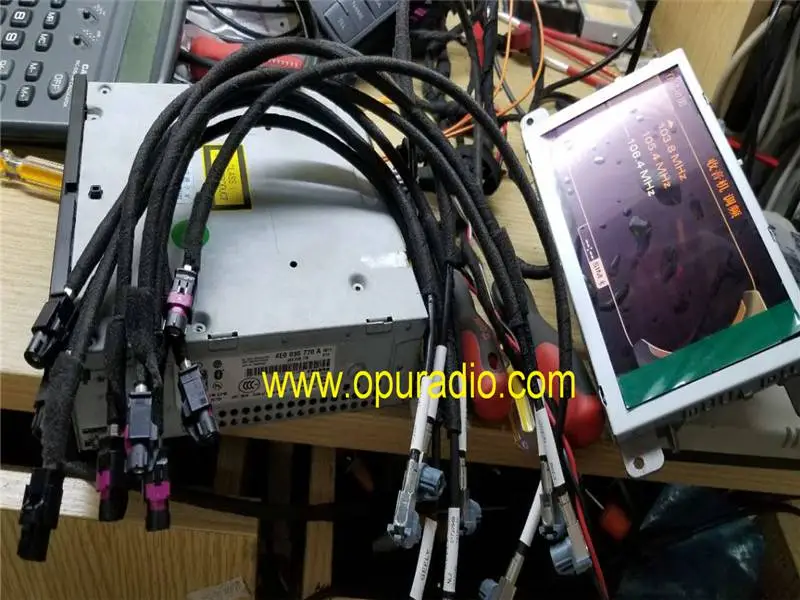 Câble Vidéo LVDS Pour Autoradio GPS Navigation - Longueur Environ 100 Cm, Connexion écran MIB