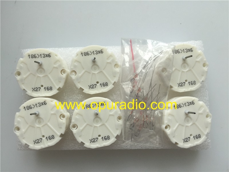 Ministure Stepper Motor X27 168 Speedometer 6PCS+10PCS light Blubs for GM GMC Ford Chevy chevrolet Buick car instrument Dash Cluster repair