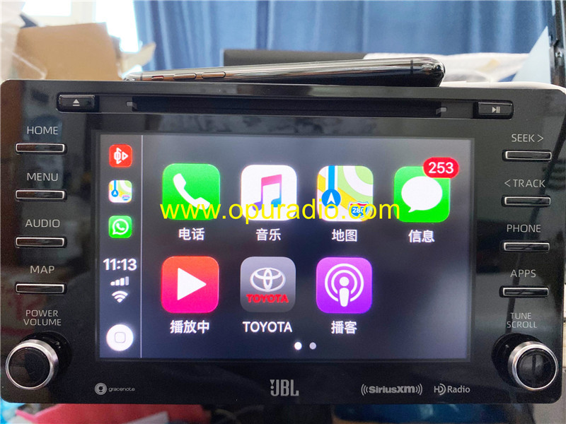 USB Cable Connector for 2018 2019 2020 Toyota Sienna Corolla RAV4 Lexus car radio