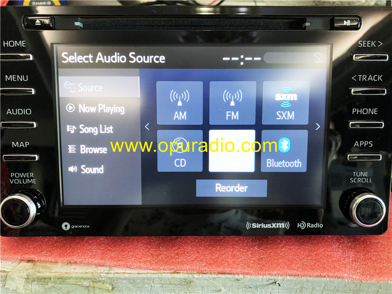 FUJITSU TEN 86140-08180 HD RADIO for 2018 2019 TOYOTA SIENNA ENTUNE PREMIUM 3.0 TOUCH SCREEN CARPLAY