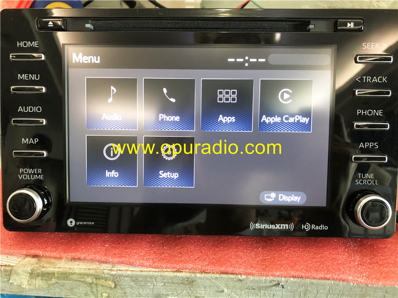 FUJITSU TEN 86140-08180 HD RADIO for 2018 2019 TOYOTA SIENNA ENTUNE PREMIUM 3.0 TOUCH SCREEN CARPLAY