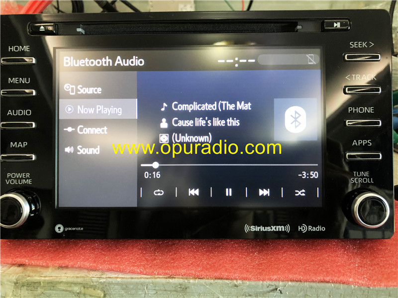 FUJITSU TEN 86140-08180 HD RADIO for 2018 2019 TOYOTA SIENNA ENTUNE PREMIUM 3.0 TOUCH SCREEN CARPLAY