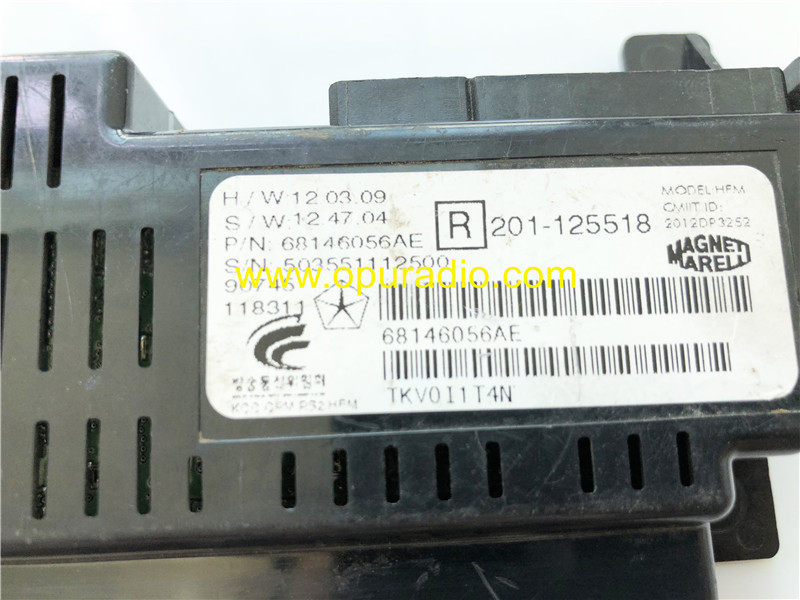 68146056AD AE Mopar Uconnect Hands Free Telematics Module 2013 Chrysler 300 Dodge Charger Dart Journey Maserati Ghibli Levante