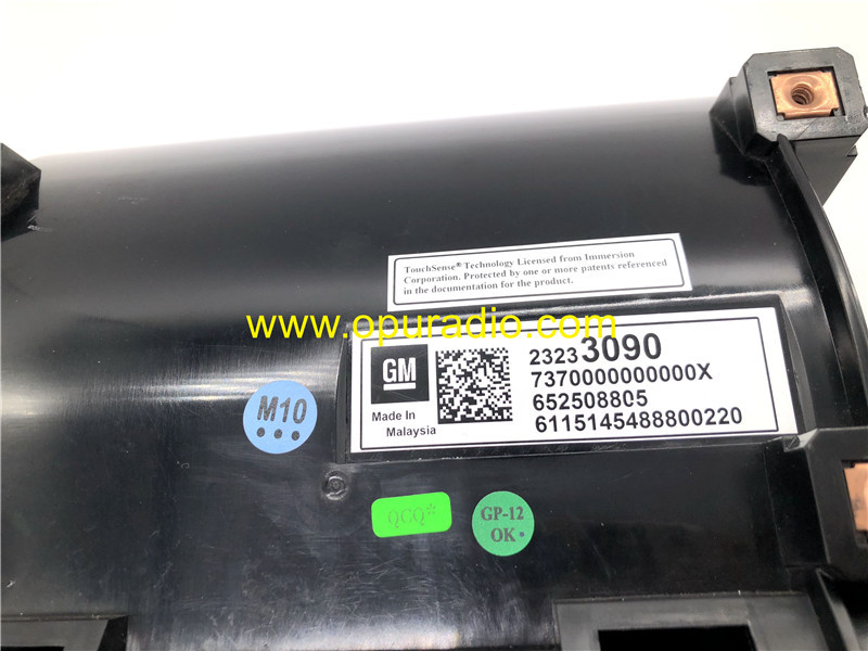 GM 23233090 Display Information Touch Screen for 2016-2018 Cadillac ATS car navigation New Style