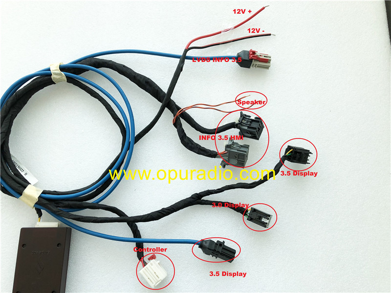 Wiring Tester With Emulator for 2019 2020 Cadillac XT4 Info 3.5 3.0 Car Navigation Carplay