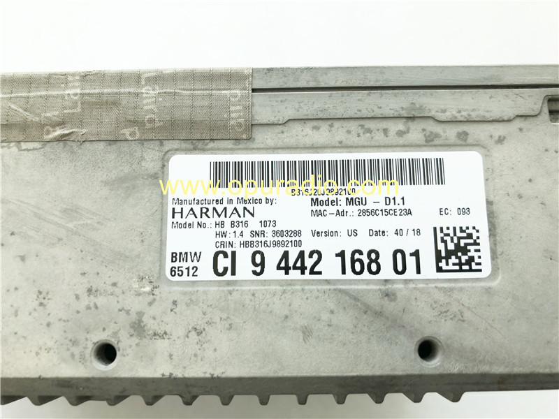 HARMAN MGU Head Unit Nav Computer for 2020 BMW G29 G30 MAP BT Carplay CI 944216801 Radio