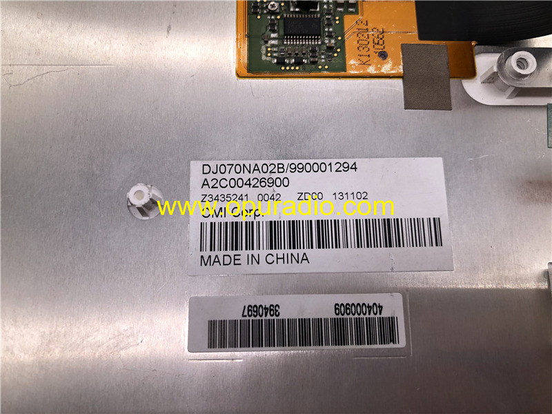 DJ070NA02B Display for 2014 Dodge Ram 1500 GAS Instrument Cluster Speedometer 2500 7inch HUGE EVIC Screen