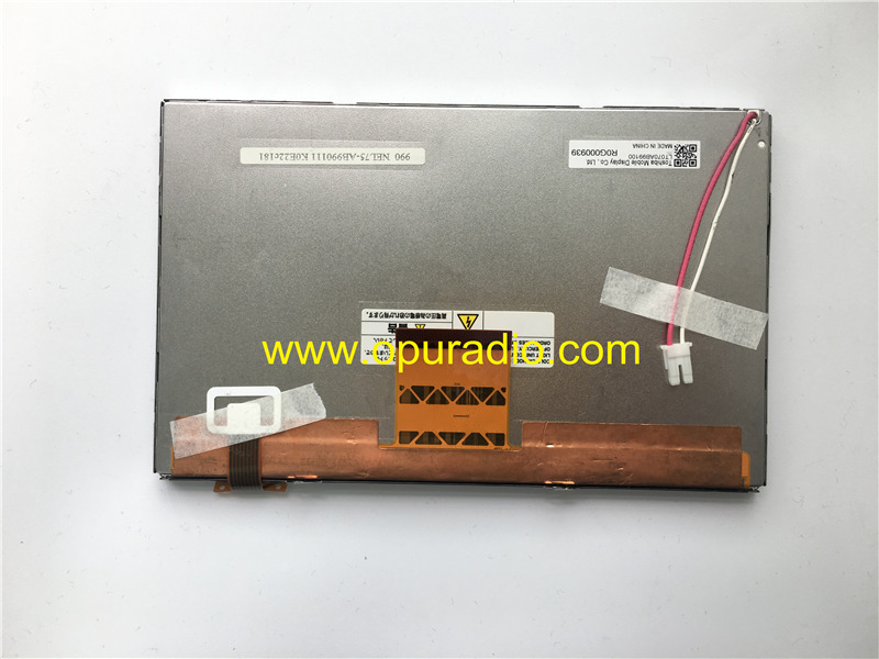 Toshiba Mobile Display LT070AB99100 with touch screen Digitizer Monitor for Hyundai MOBIS car navigation