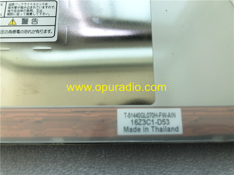 OPTREX Display T-51440GL070H-FW-ANN 351440AD LCD for excavator dozer KOMATSU PC210LC-10 Hydraulic Excavator