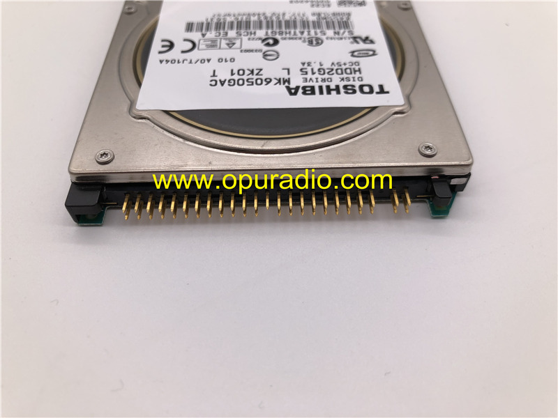 Toshiba Disk Drive MK6050GAC 60GB for 2012-2016 Audi A4 A5 A6 A8 Q5 Q7 MMI 3G+ Car Navi