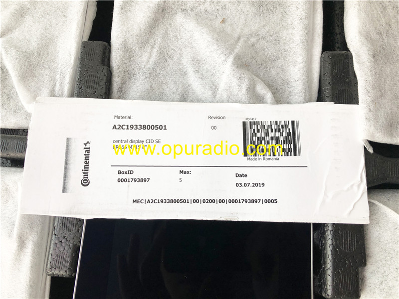 New Central Display CID SE A1669008222 8inch Monitor for 2019 Mercedes MY15 ML GL CLA GLE GLA class Car Audio Navigation