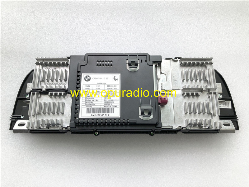 New Display CID F10 10.25 BM 6550 9266385 Monitor for 2010-2013 BMW M5 F11 F12 550i 525i 535i CIC Navigaiton Multimedia