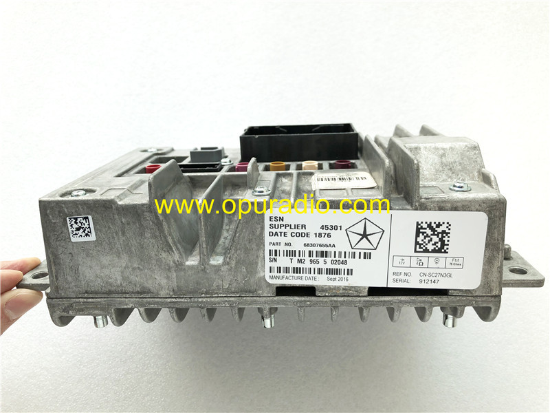68307655AE UAV Radio for 2017-2019 Dodge Ram 1500 Navigation Media Uconnect 4C