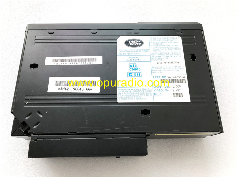 LAND ROVER DVD CHANGER AH42-19C043  CD Player for 09-14 Ranger Rover VOGUE L322 Discovery 4 2012 Aston Martin