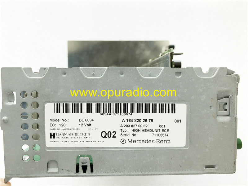 Harman Becker BE6094 Radio Mainboard for 2005-2009 Mercedes W164 ML Class ML420 ML350 A1648202679